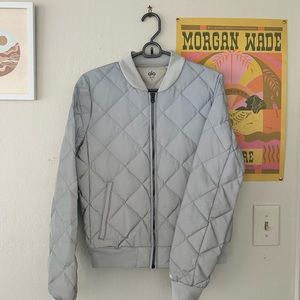 Alo Yoga Bomber Jacket - Reflective